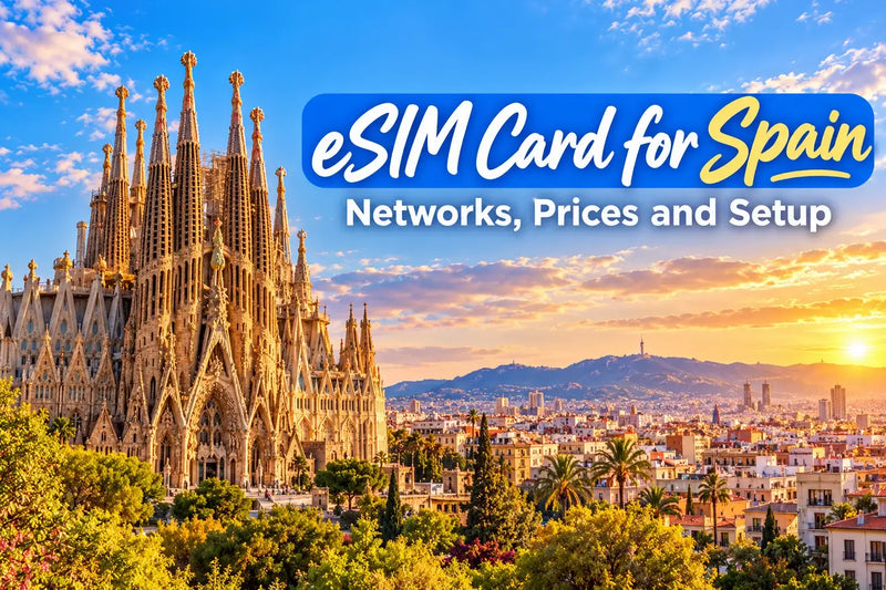 西班牙 eSIM 卡:网络、价格和设置技巧